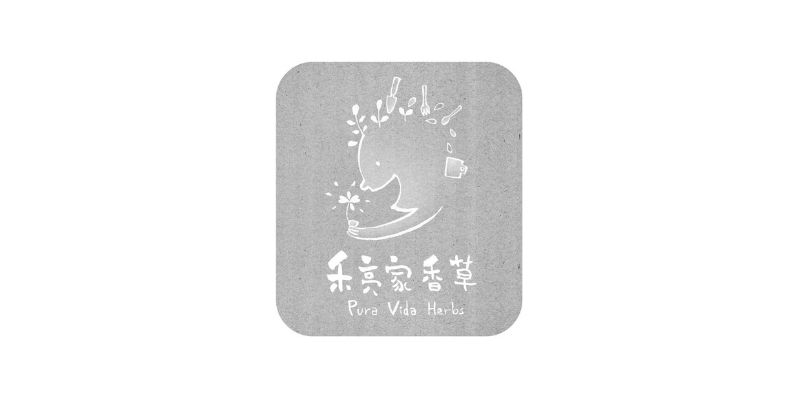 禾亮家香草Logo